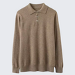 Jack | Men’s Long Sleeve Polo Navy Merino-Style