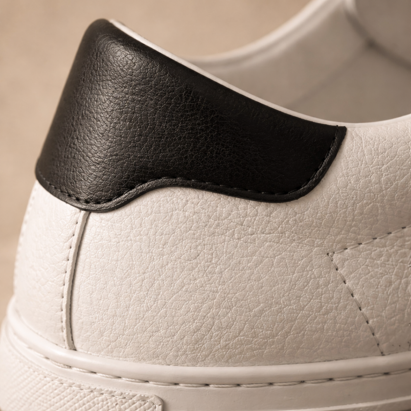 FJØRNA men's leather trainers shoes with sleek design and durable sole, perfect for casual and athletic wear.