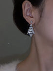 Versatile Christmas Tree Fashion Earrings