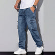 Elastic Ankle Jeans Light Blue