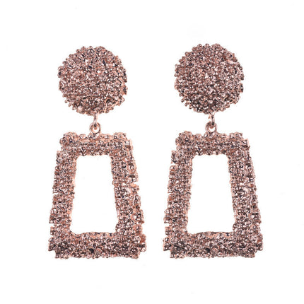 Geometric Metal Earrings