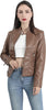 Mia – Women’s Leather Jacket Stylish Biker | Classic Moto Coat 9