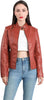 Mia – Women’s Leather Jacket Stylish Biker | Classic Moto Coat 3