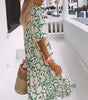 Ariane – Feminine Midi Dress with Summer Print