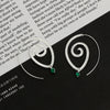 Twisted Spiral Earrings