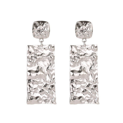Artistic Long Folded Earrings
