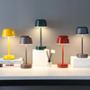 Rechargeable Dimmable Wireless Iron Table Lamp - Portable Design