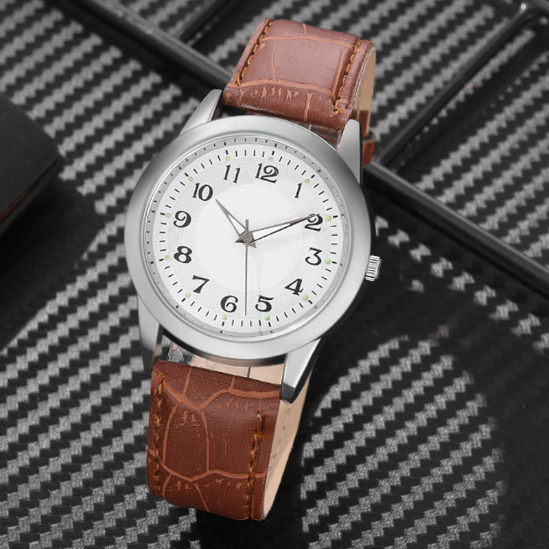 Casual Leather Belt Watch
