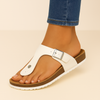 Sophia | Women’s Orthopedic Buckle Strap Summer Mules with Arch Support