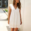 Jayda | Lightweight Cotton Holiday Dress