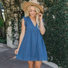 Jayda | Lightweight Cotton Holiday Dress