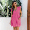 Jayda | Lightweight Cotton Holiday Dress