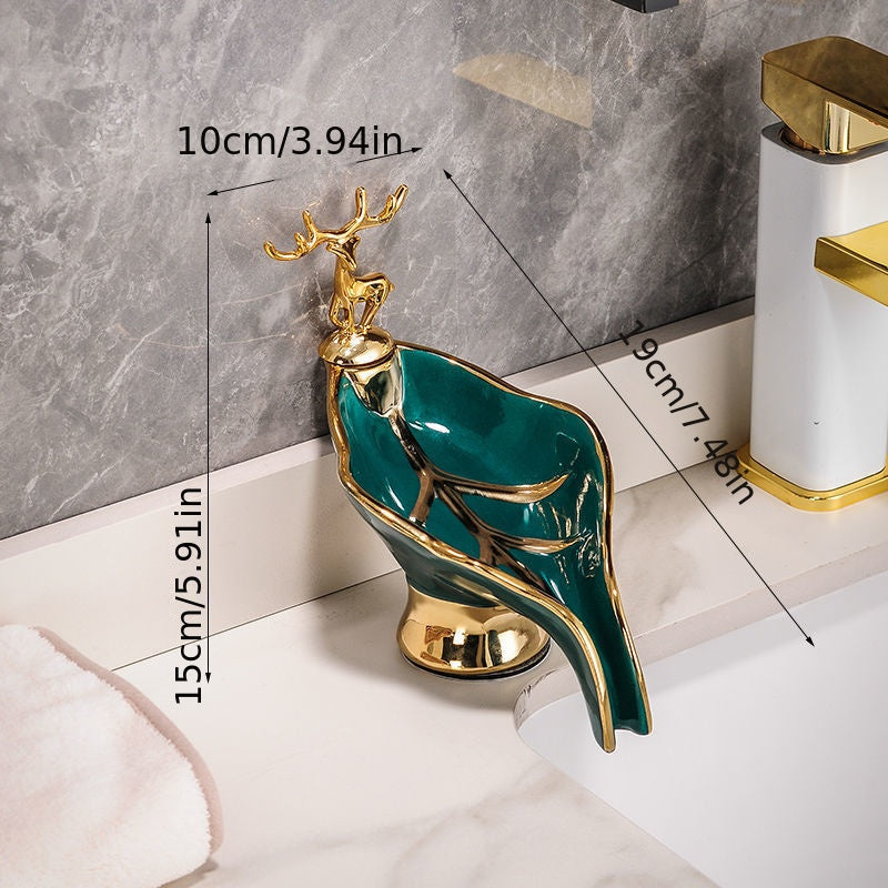 Beatrice | Leaf-Shaped Soap Holder for the Bathroom