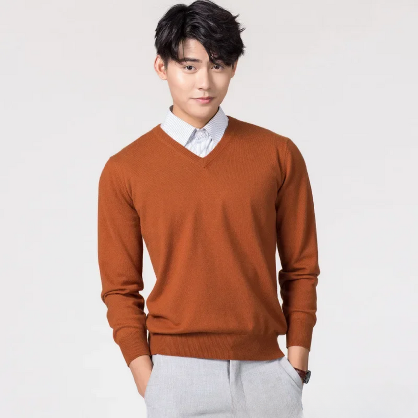 Mark – Crew Neck Men’s Slim-Fit Sweater | Classic Style 7