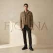 FJØRNA men's leather orthopedic boots with side zipper, stylish and supportive shoes for men.