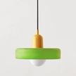 Colorful Glass Pendant Lamp with Adjustable Suspension