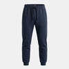 Men's relaxed fit joggers by FJØRNA with drawstring waist and soft fabric, shown in a casual pose.
