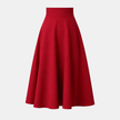 FJØRNA high waist midi skirt for women with pockets, stylish and comfortable pants in a versatile design, shown in the image.