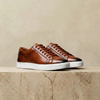 FJØRNA women's leather shoes with stylish design, showcasing smooth leather and classic silhouette for elegant footwear.