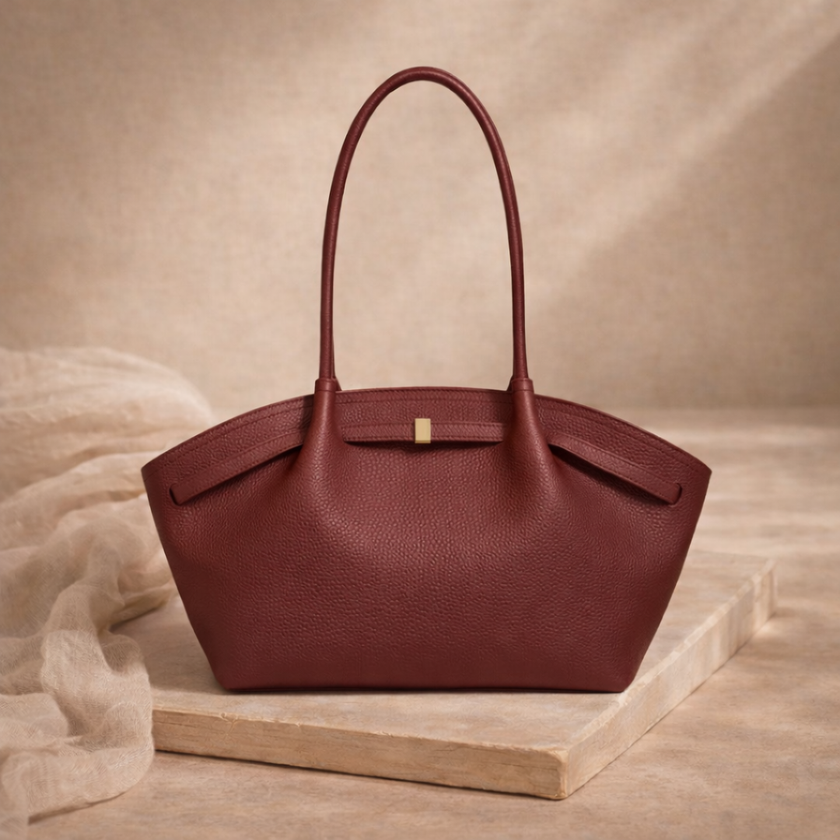 FJØRNA large tote bag for women with spacious design, ideal for travel, made of durable material, featuring sturdy handles and a stylish look.