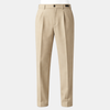 Men’s FJØRNA smart casual trousers with stretch, tailored fit, featuring a sleek, modern design and classic dark color.