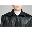 Marco – Black Leather Jacket Men’s Stylish Bomber | Warm and Soft 6
