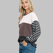 Striped Knit Pullover