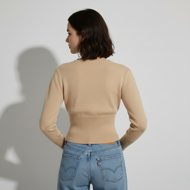 Fiona – Cardigan Knitted Women’s Slim Fit | Stylish Top