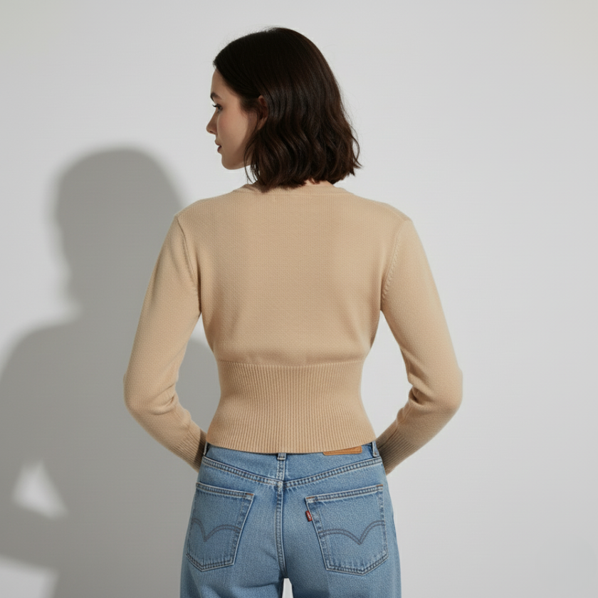 Fiona – Cardigan Knitted Women’s Slim Fit | Stylish Top