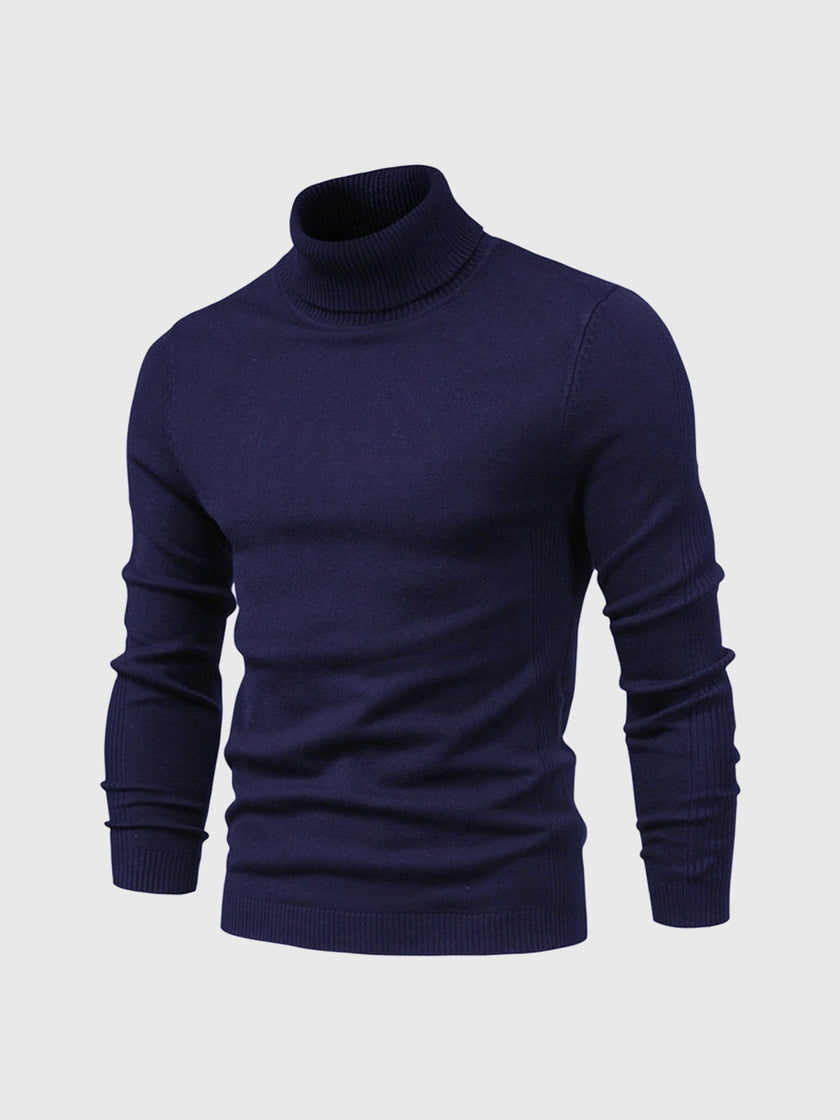 Cotton Turtleneck Sweater