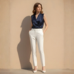 FJØRNA women's top with a relaxed fit, featuring a soft fabric and stylish design, ideal for casual or everyday wear.