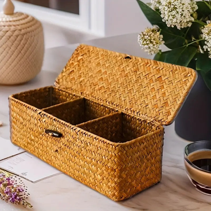 Abelard | Rattan Organizer Basket Set