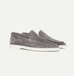 Matte Suede Slip-On Loafers - 10