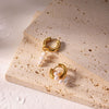 Uneven Pearl Drop Earrings