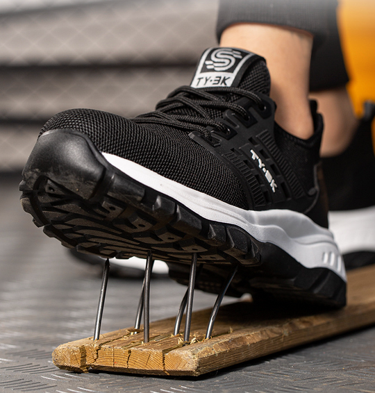Ergonomic Steel Toe Work Trainers Non-Slip - 4