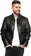 Liam – Leather Jacket Men’s - Stylish Casual | Biker Coat 1