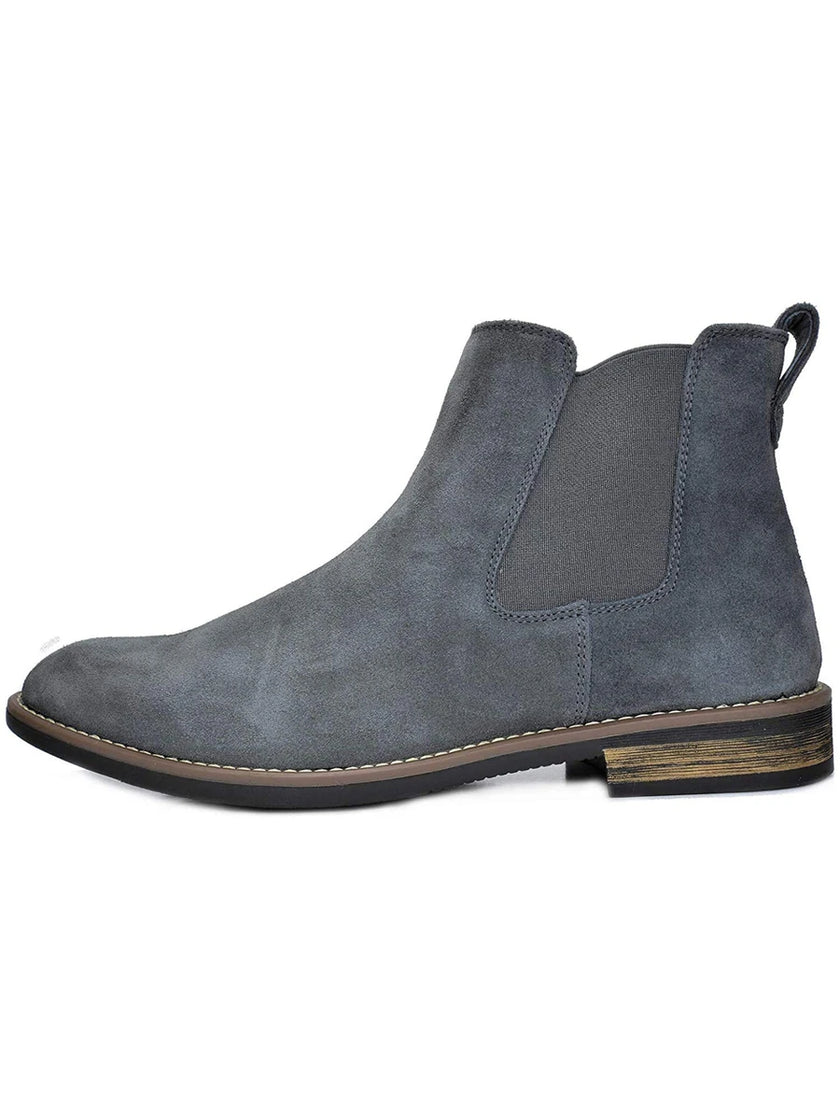 Suede Chelsea Boots Camel - 23