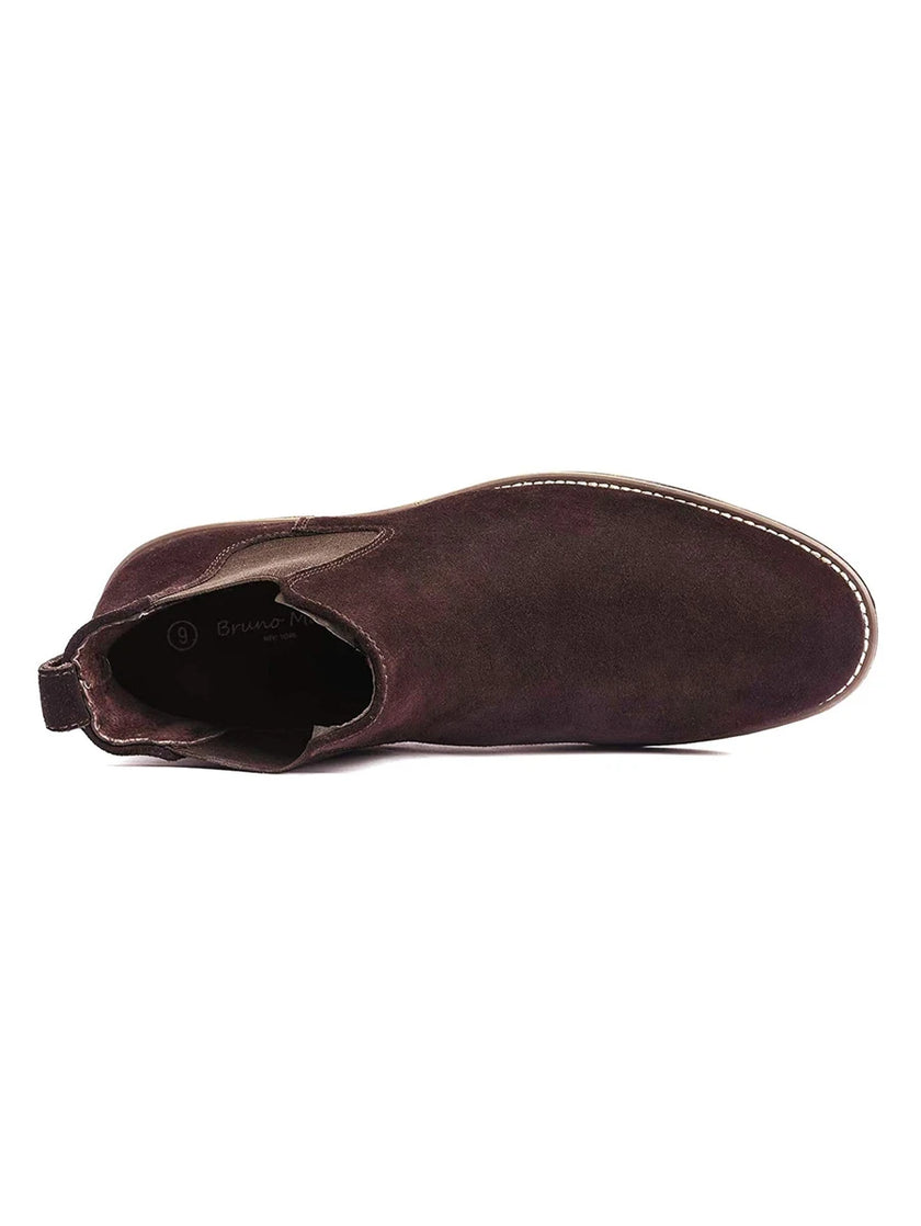 Suede Chelsea Boots Camel - 6