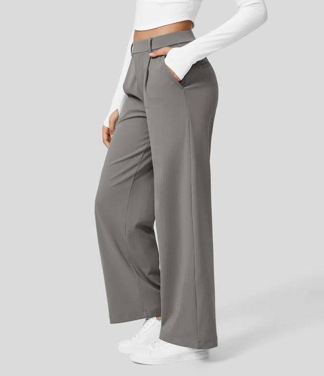 Lila – Women’s High-Rise Wide Leg Pants | Effortless Elegance 1