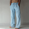 Noah | Men’s Breathable Linen Pants with Elastic Waistband