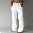 Noah | Men’s Breathable Linen Pants with Elastic Waistband
