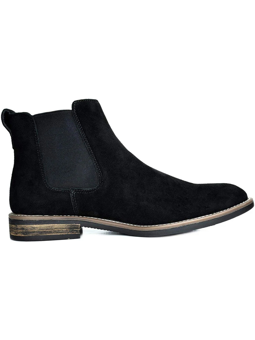 Suede Chelsea Boots Camel - 12