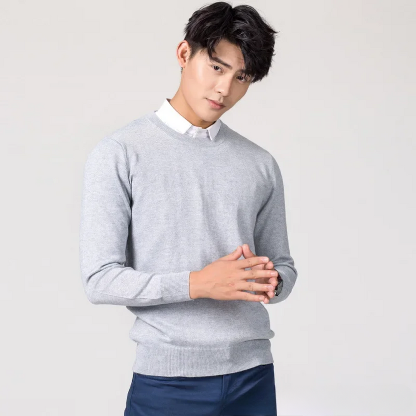 Mark – Crew Neck Men’s Slim-Fit Sweater | Classic Style 8