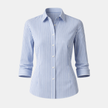 Men's relaxed fit striped button-down shirt from FJØRNA, featuring a classic collar and casual style.