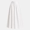 FJØRNA high waist maxi skirt for women, relaxed fit, flowing fabric, stylish and comfortable for casual wear