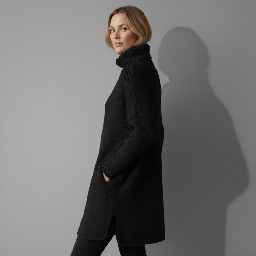 Cozy Oversized Turtleneck Sweater