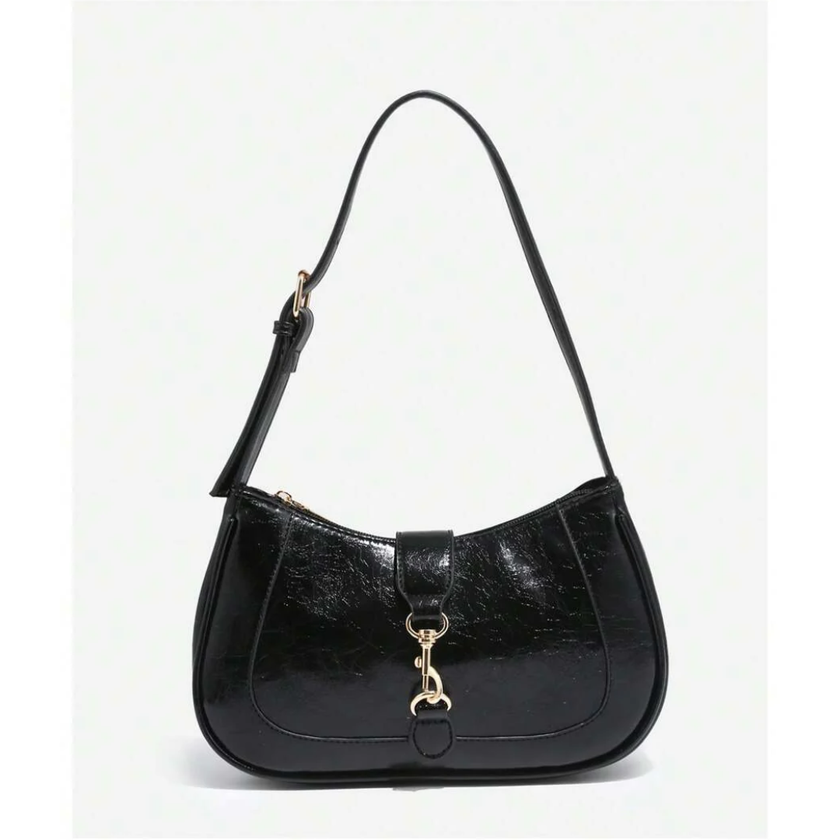 Chic Crescent Bag Burgundy