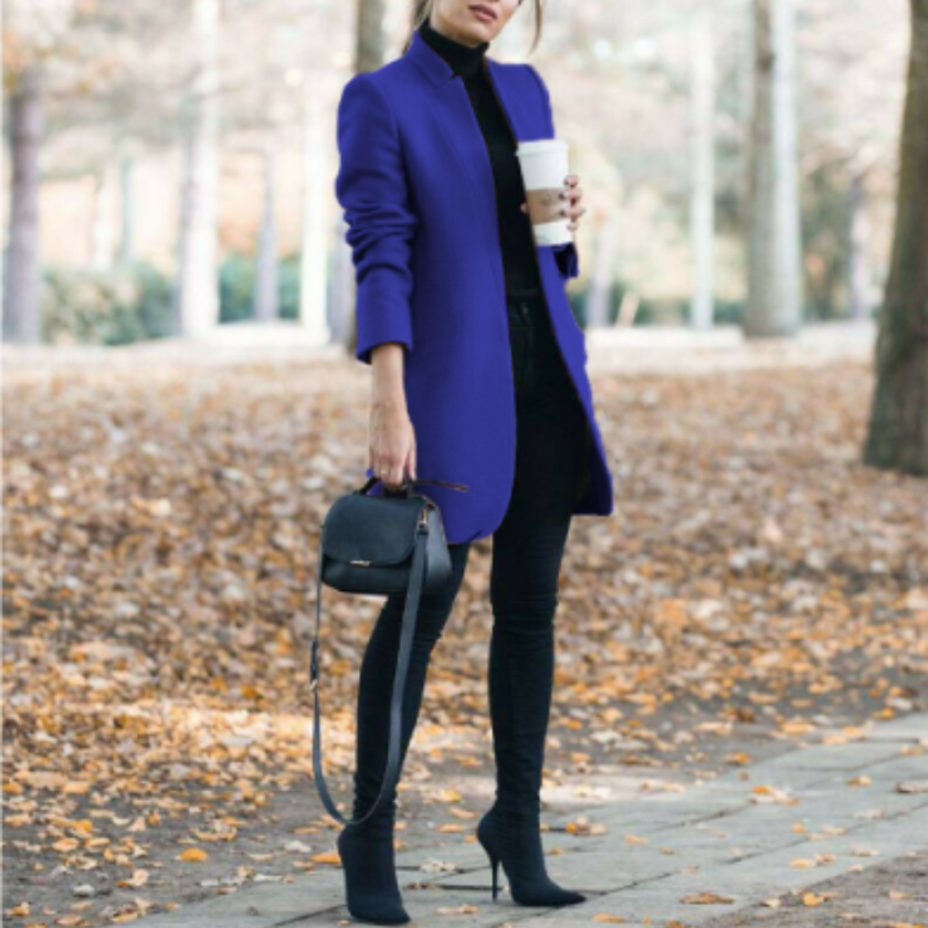 Classic Winter Coat Elegant Design - 10