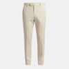 FJØRNA men's straight leg trousers in neutral fabric, front view showing tailored fit and classic design.