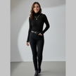 Women's Ribbed Turtleneck Sweater